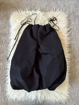 Old Navy The Occasion Taffeta Bubble Mini Dress Black thumbnail 2