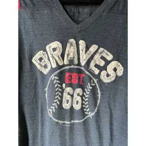 Atlanta Braves Vintage Style Graphic T-Shirt thumbnail 5