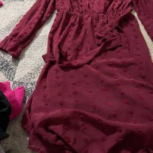 Baltic Born Paisley Dot‎ Midi Dress Burgundy Women's L thumbnail 7