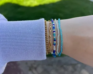 Blue Bracelet Stack thumbnail 1