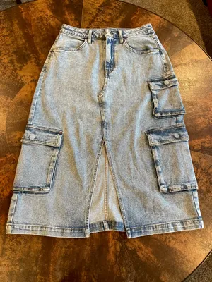 Wild Fable Skirt Denim thumbnail 2