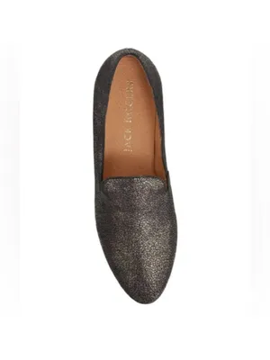 Jack Rogers Audrey Gunmetal Loafers 10 EXC CONDITION thumbnail 3