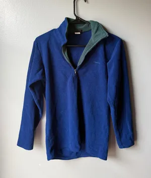 Patagonia Capilene Blue Quarter Zip Fleece Pullover – Size Small thumbnail 1