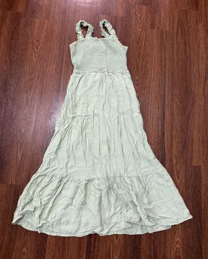 august sky Green dress thumbnail 1