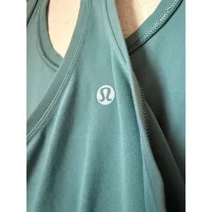 Lululemon Light Teal Blue Cool Racerback Tank Top Size 12 thumbnail 3