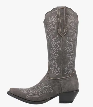 Dingo Flirty N' Fun Embroidered Cowboy Boots Mid Calf Mid Heel thumbnail 3