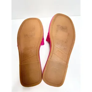 Nordstrom Rack Sandals Womens‎ Size 6 Quilted Pink Slides thumbnail 9
