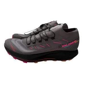 Salomon‎ Pulsar Trail PRO 2 Shoes Plum Kitten/Black/Pink Glow Women's Size 9.5 thumbnail 2