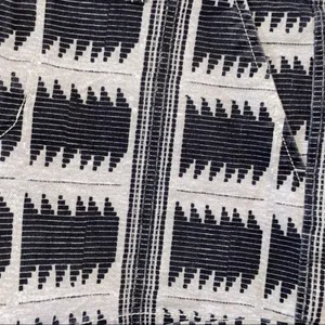 American Eagle Midi Stretch Shorts Size 8 Black Cream Tribal‎ Print Casual Summer Shorts thumbnail 2