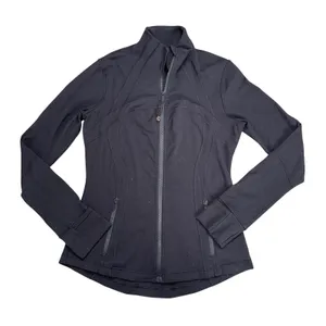 Lululemon Define Jacket Womens Size 10 Black Excellent Luon Zip Up Workout Layer thumbnail 1