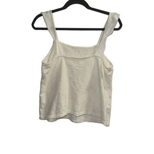✨Marine Layer Heidi Off White Sz Medium Tank✨ thumbnail 8