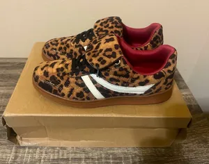 Leopard Print Steve Madden Sneakers thumbnail 1