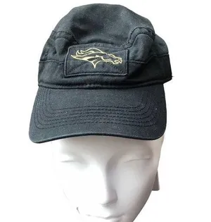 NFL Denver Bronco's Football Black Women's Hat Size S/M thumbnail 1