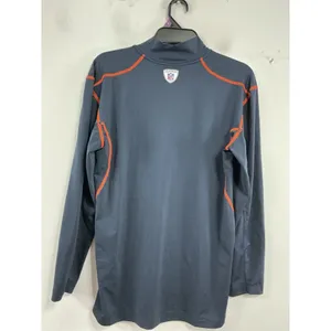 Womans Excellent NFL Nike Dri fit Long Sleeve Training Shirt Bears XL Navy thumbnail 2