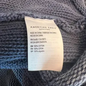 American Eagle - Boat Neck Oversized Slouchy Sweater Sz M thumbnail 5