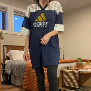 Vintage 90s Equipment blue and yellow mesh American Football jersey 🏈 thumbnail 3