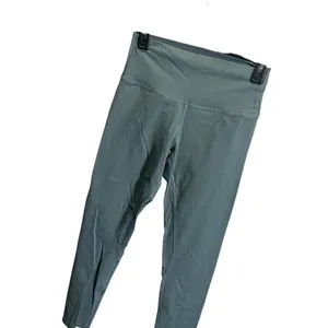Lululemon High Rise Full Length Leggings‎ Teal Compression Pants 6 thumbnail 2