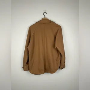 Free People Remi Brown Neutral Cord‎ Dolman Sleeve Utility Short Jacket Sz XS thumbnail 6