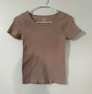 Free People Intimately Ribbed Fitted Tee | Size: Medium/Large thumbnail 1