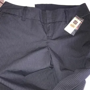 Gap Morden fit Chino Low waist Sz 2 navy pinstripe New effortless business thumbnail 2
