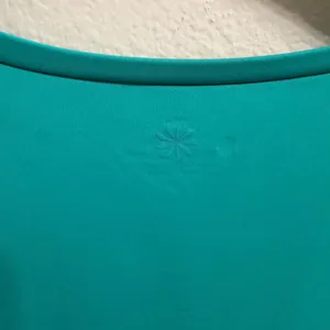 Athleta Sunlover UPF 50+‎ Sleeveless Mesh Hem Teal Green Medium 420736 thumbnail 12