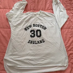 New Boston England 3/4 sleeve oversized tee thumbnail 1