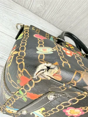 Vintage retired Disney Parks Dooney & Bourke Charms Tote Bag purse thumbnail 7