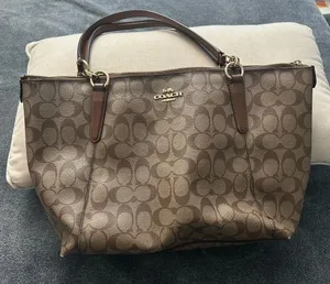 Coach Tan Signature‎ Tote Bag thumbnail 1
