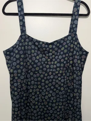 Vintage Fresh Produce Colorful Dots Sundress thumbnail 2