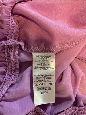Ann Taylor Lavender Satin Halter with Ruffle Hem thumbnail 4