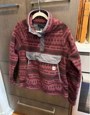 Carhartt women's fleece pullover size small thumbnail 1