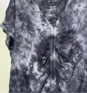 American Eagle cinched tie dye top thumbnail 2