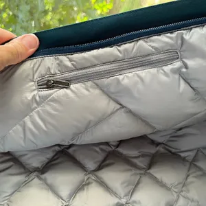 Patagonia Women's Duete Parka Teal Quilted Down Filled Waterproof Size S thumbnail 7