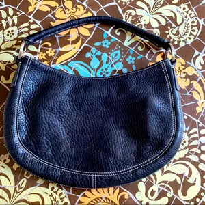ANN TAYLOR LEATHER SHOULDER BAG thumbnail 1