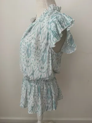 Voy Blouse Blue thumbnail 5