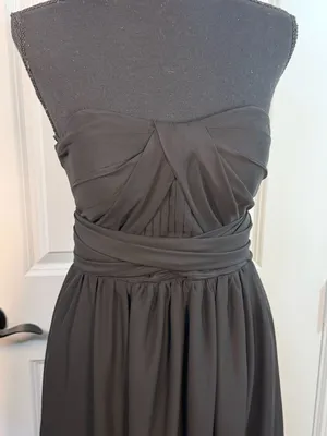 Birdy Grey Grace Convertible Bridesmaid Dress in Black thumbnail 6
