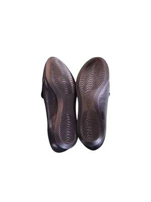 Ecco Black and Silver Snakeprint Flats thumbnail 9