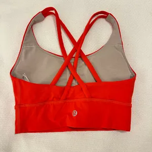 Lululemon Athletica Bold Red Sports Bra thumbnail 2
