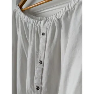 Standard Grace White Boho Embroidered Lace Tunic Off Shoulder Bell Sleeve Small thumbnail 11