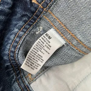 AEO American Eagle Denim Jacket Size Medium Blue Jean Coat Trucker Boho Cropped thumbnail 9