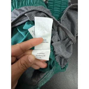 Vuori Clementine Short Green Athletic Running Shorts Elastic Drawstring XL thumbnail 7
