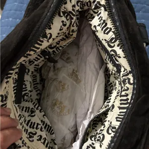 NWOT Y2K juicy couture black bag thumbnail 5