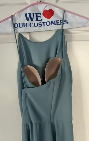 Dessy gown Green Size 10 thumbnail 2