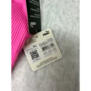 Puma‎ Womens Pink Ribbed One Piece Swimsuit Logo Straps Size M 1966-110947-SP25 thumbnail 3
