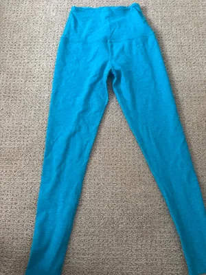 Beyond Yoga Leggings Spacedye Teal thumbnail 1