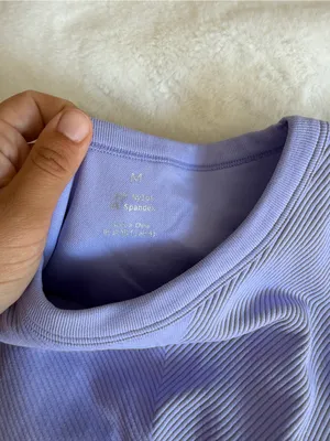 Attraco High Neck Tank Top Purple Size Medium NWT thumbnail 7