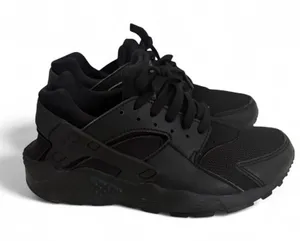 Nike Air Huarache Run Black Shoes Sneakers thumbnail 1
