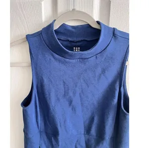 TITLE NINE Midi Dress Womens Small Sleeveless Blue/Red Activewear Tennis Golf thumbnail 1