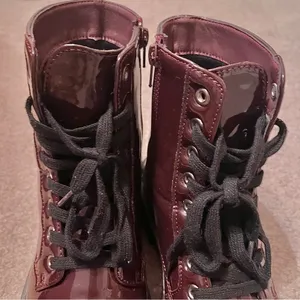 TRUE CRAFT Women’s Faux Leather Combat Boots thumbnail 12