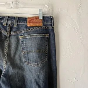 Lucky Brand‎ Jeans Y2k 10 Classic Bootleg Stretch Denim Made in USA 30 Inseam thumbnail 8